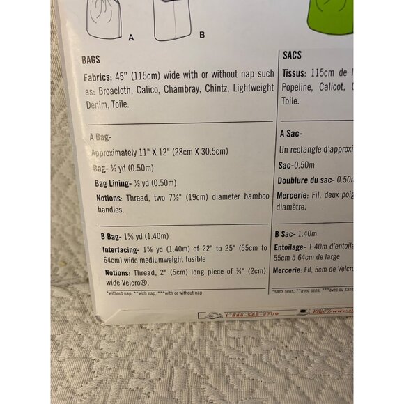 Simplicity Misses Handbag Sewing Pattern 5151- uncut - Picture 4 of 10